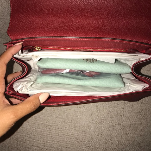 SOLD-Mark Cross Hadley leather satchel - Picture 4 of 6